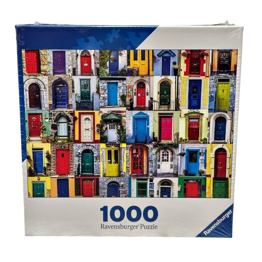 NEW Ravensburger 1000 Piece Puzzle Doors of the World Colorful 2022 NEW in BOX